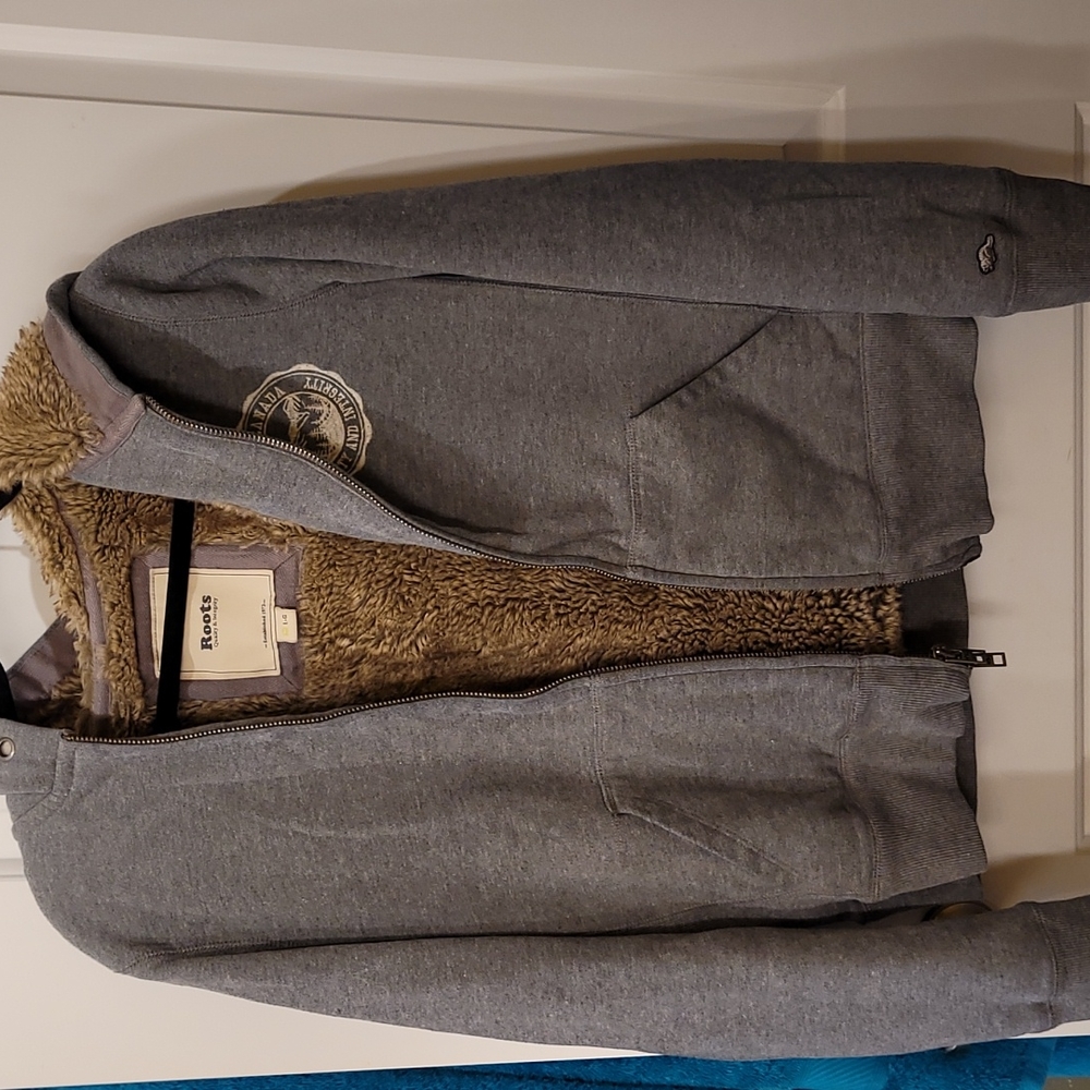 Roots lined hoodie